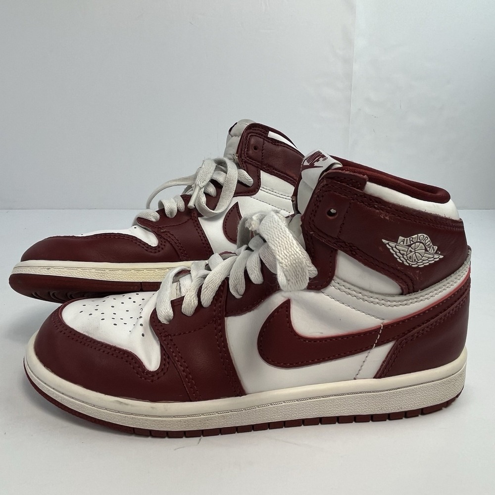 Jordan 1 Retro High OG (PS) 'Artisanal Red' FD1412-160 White Sz 2.5Y Nike Air